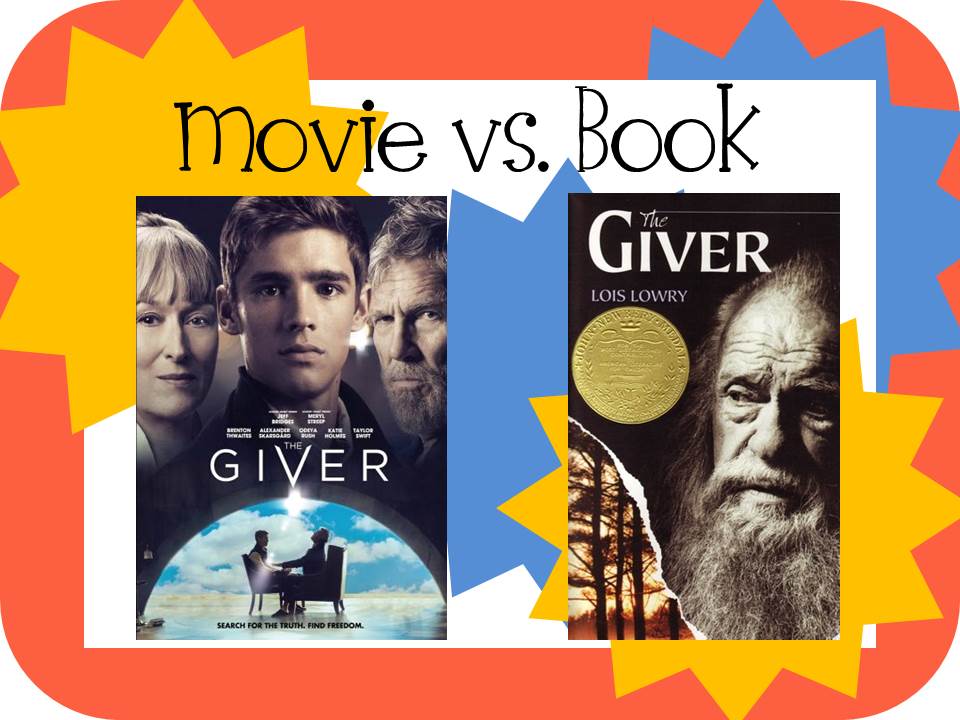 the giver book vs movie essay